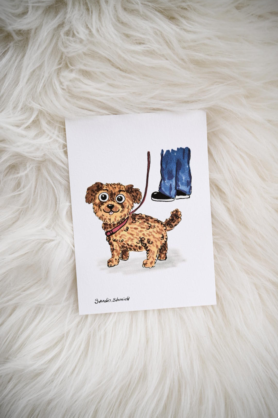 Postkarte "Lustige Tiere" – Hochwertiger Druck (Motiv nach Wahl!)