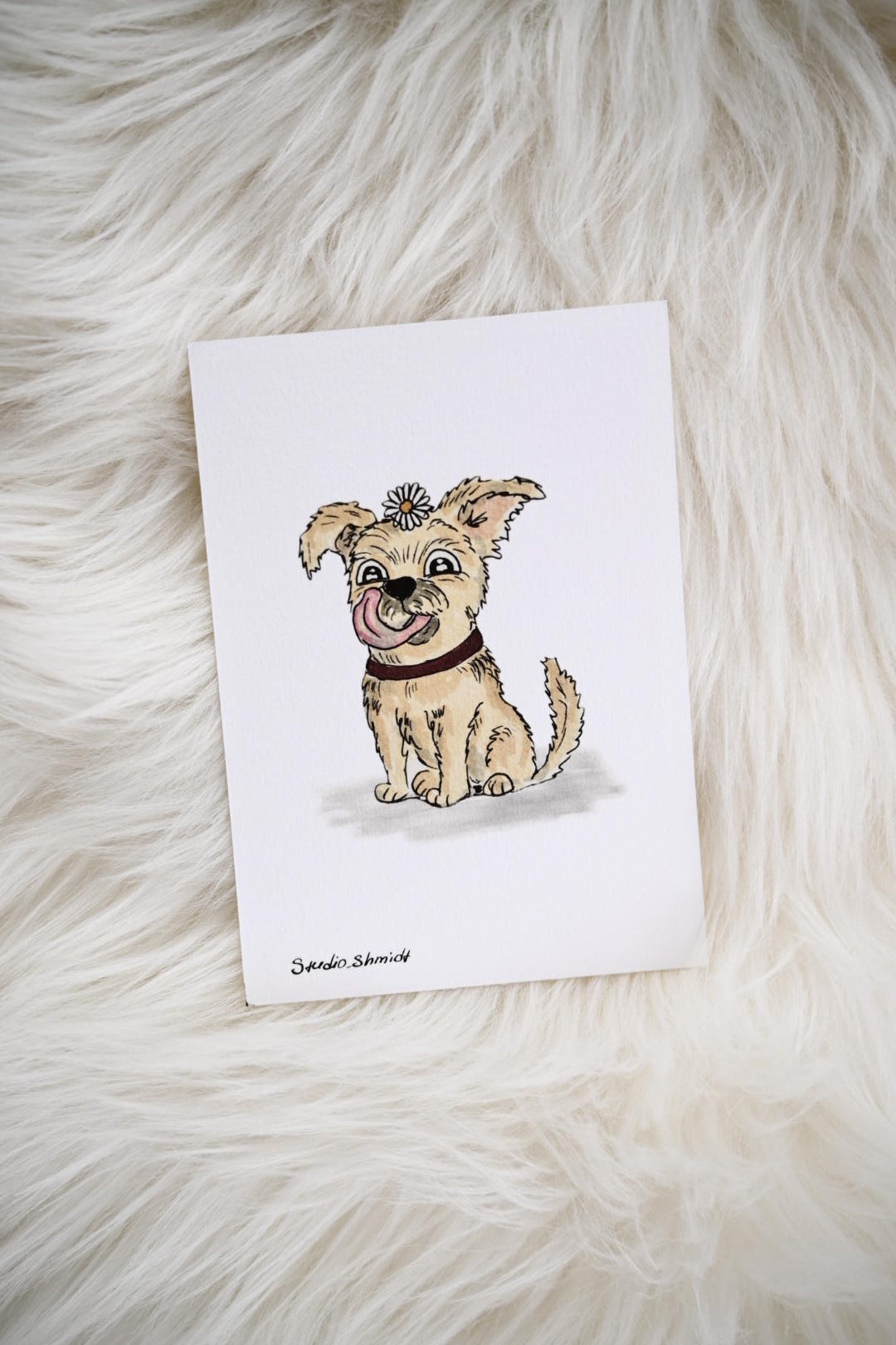 Postkarte "Lustige Tiere" – Hochwertiger Druck (Motiv nach Wahl!)