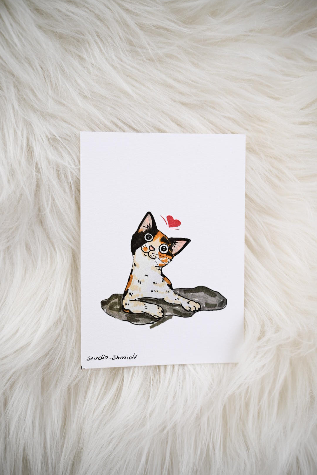 Postkarte "Lustige Tiere" – Hochwertiger Druck (Motiv nach Wahl!)