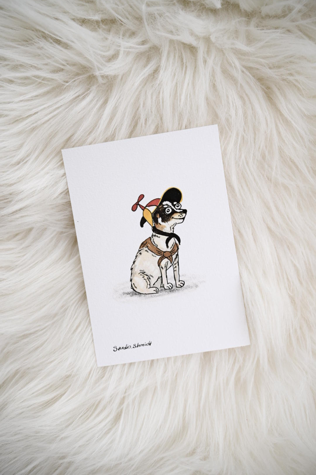 Postkarte "Lustige Tiere" – Hochwertiger Druck (Motiv nach Wahl!)