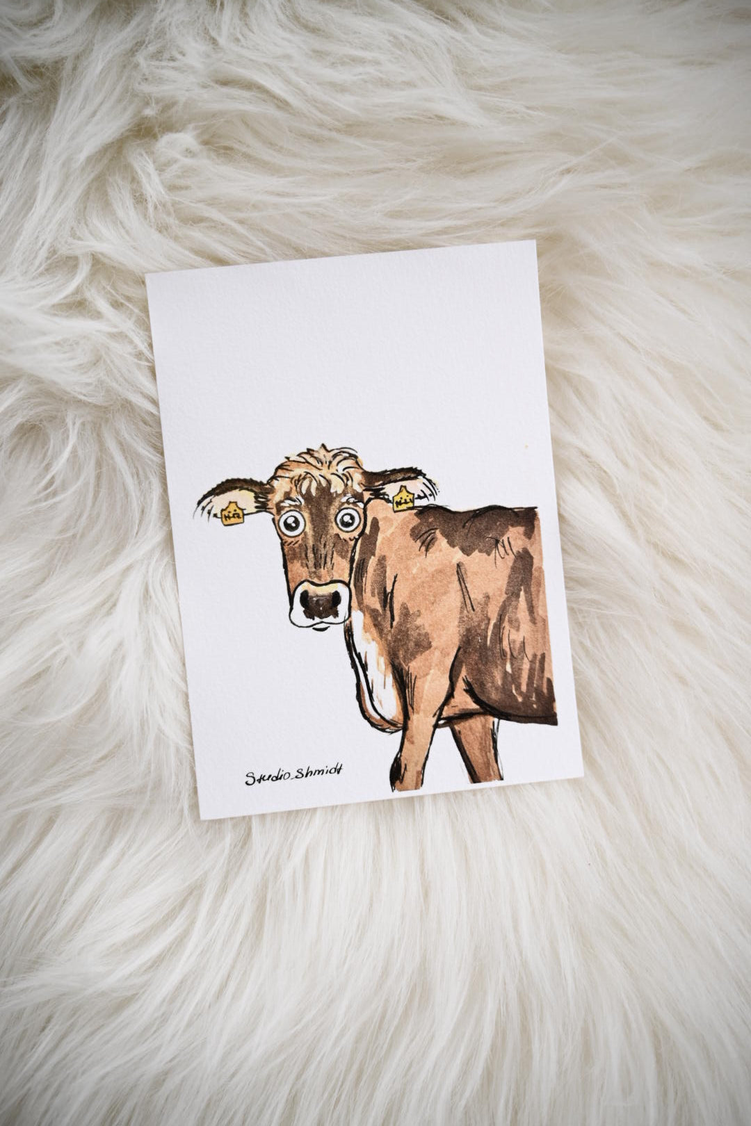Postkarte "Lustige Tiere" – Hochwertiger Druck (Motiv nach Wahl!)