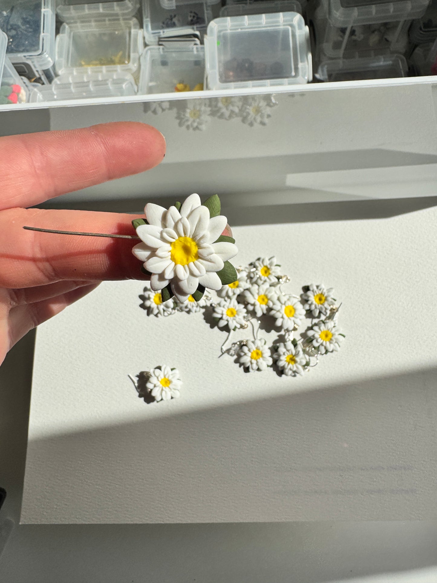 Handgemachte Polymer Clay Anhänger – Miniatur Tiere, Früchte & Blumen